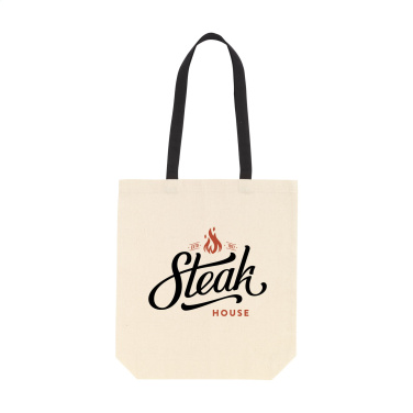 Logo trade corporate gifts picture of: Canvas Shoppy Colour (220 g/m²) bag