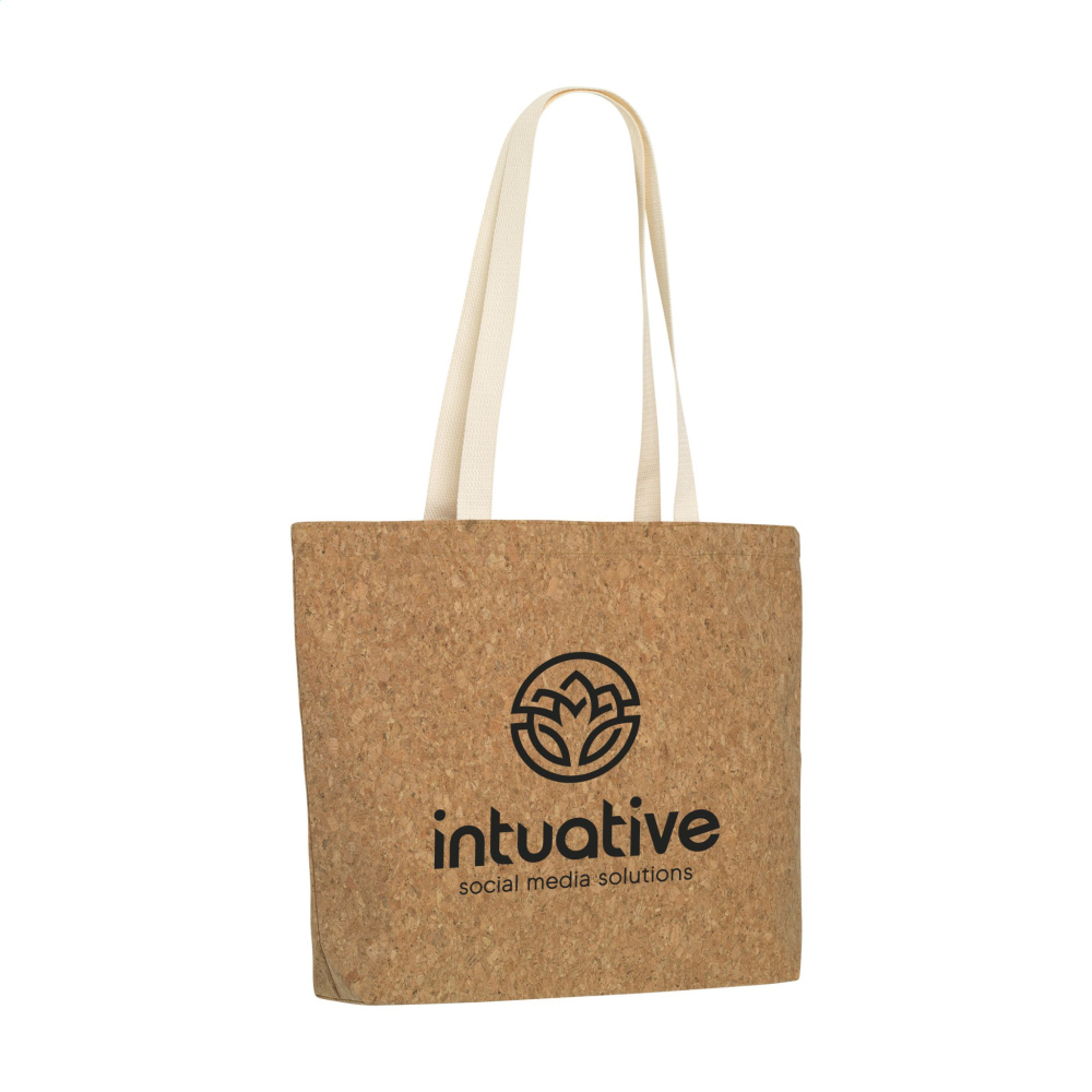Logotrade promotional giveaways photo of: Lagos Cork Shopper bag