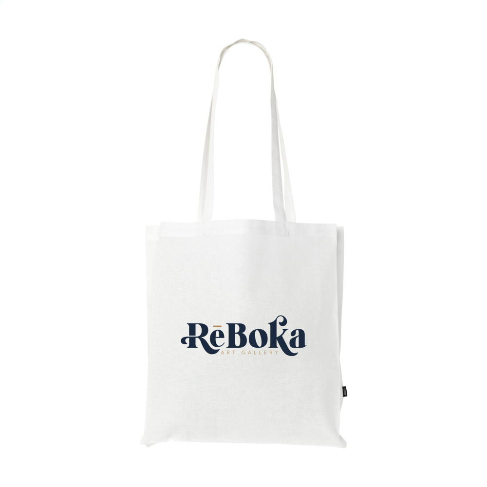 Logotrade promotional product image of: Colour Square Bag GRS Recycled Cotton (150 g/m²)