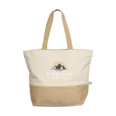 Logo trade promotional products image of: Cancun Beachbag Organic Cotton (320 g/m²)