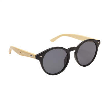 Logo trade business gifts image of: Laguna Bamboo sunglasses