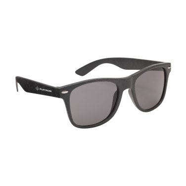 Logo trade promotional item photo of: Malibu Eco Wheatstraw sunglasses