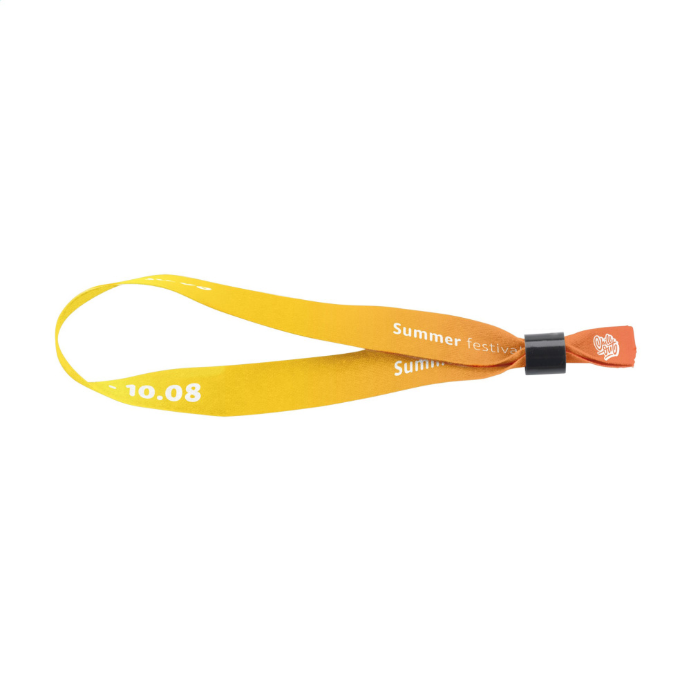Logo trade promotional giveaways image of: Event festival strap