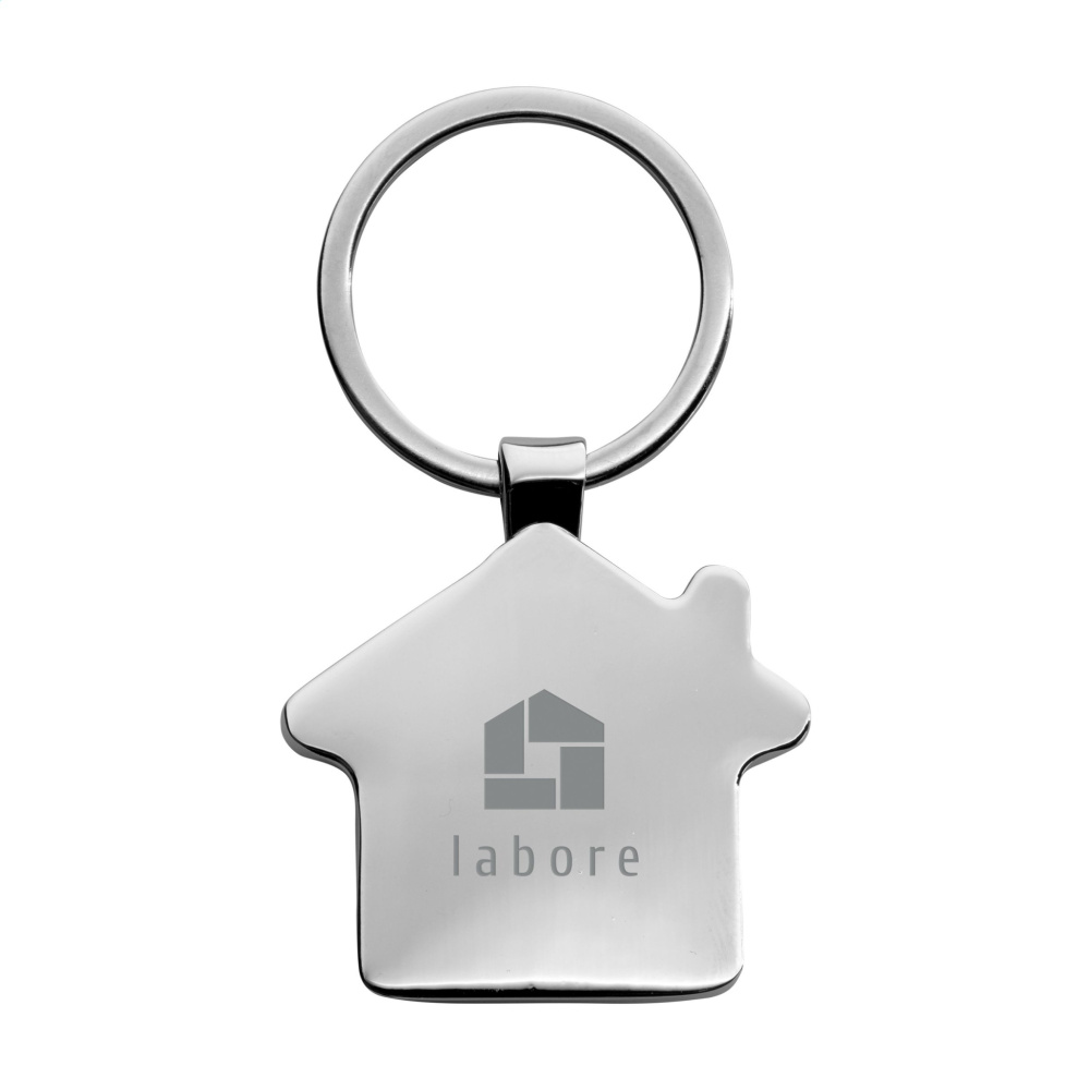Logo trade advertising product photo of: Casa bamboo keyring