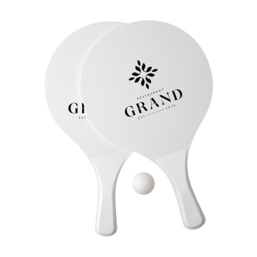 Logo trade promotional merchandise photo of: BeachTennis beach game