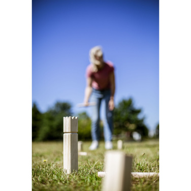 Logo trade promotional item photo of: Kingdom Kubb Outdoor Game