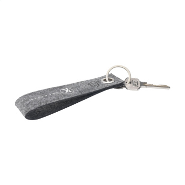 Logotrade promotional products photo of: GRS RPET Felt Keyring