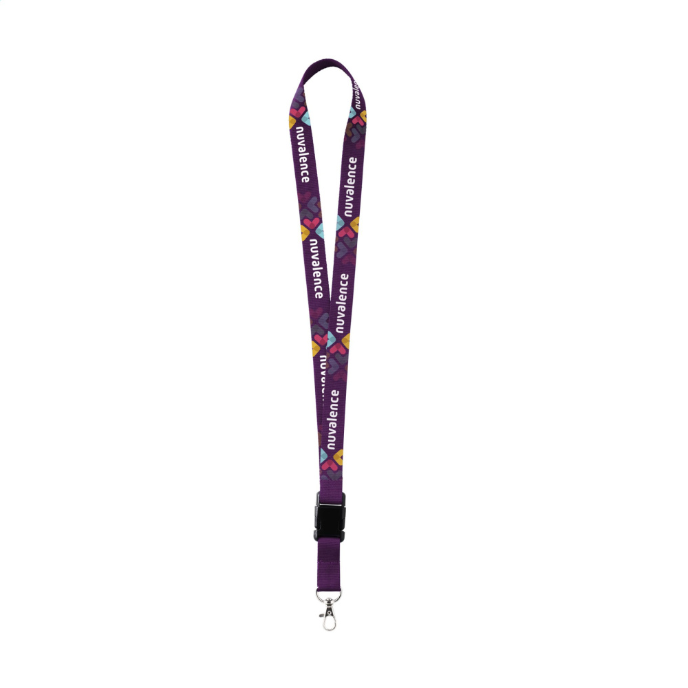 Logo trade promotional gifts picture of: Lanyard Sublimation Buckle keycord 25 mm