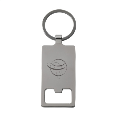 Logo trade promotional product photo of: Sammy bottle opener / keyring