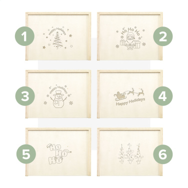 Logotrade promotional gift image of: Recycled Playing Cards Double X-Mas