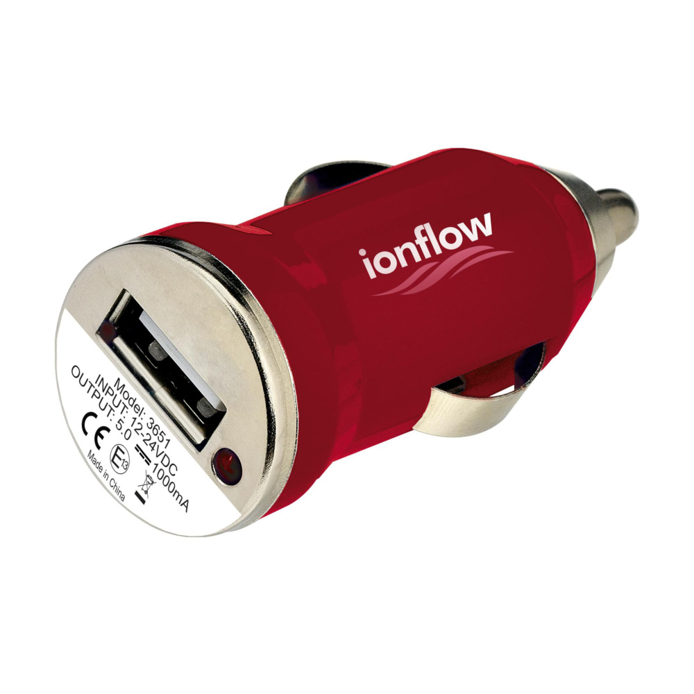 Logotrade promotional products photo of: USB CarCharger plug