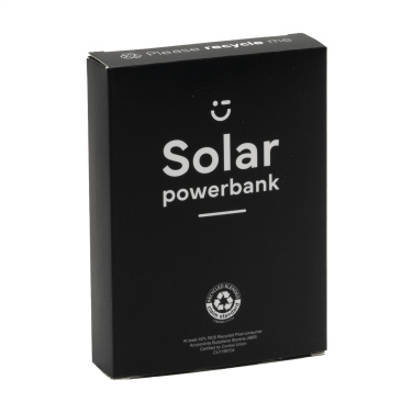 Logo trade promotional gifts picture of: Solar RCS Powerbank 4000 power charger