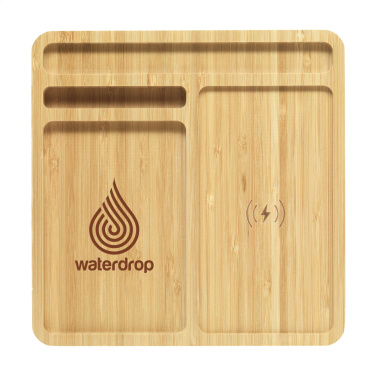Logotrade advertising product image of: Bamboo Organizer charger