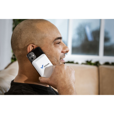 Logotrade promotional products photo of: Force Magnetic RCS Recycled Wireless Powerbank 5000