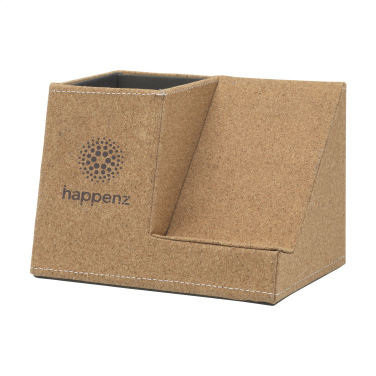 Logo trade promotional gift photo of: Ecork Pen Holder Wireless Charger