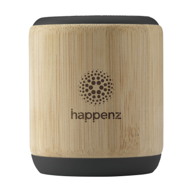 Logo trade promotional product photo of: Timor Bamboo Wireless Speaker