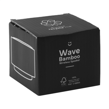 Logotrade corporate gifts photo of: Wave Bamboo Wireless Speaker