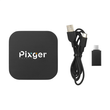 Logo trade promotional products image of: Bamboo Wireless Charger 15W