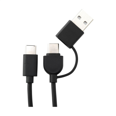 Logotrade corporate gift image of: TriCharge RCS  Recycled PU Wireless Charger