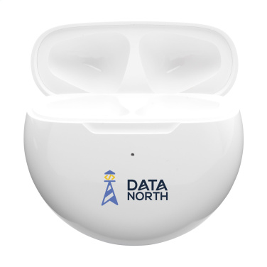 Logotrade advertising products photo of: Calypso RCS Recycled Wireless Earbuds