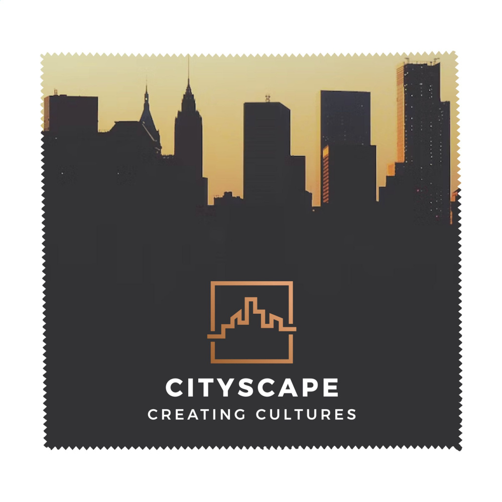 Logotrade advertising product image of: Microfiber RPET Cleaning Cloth