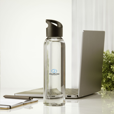 Logo trade business gift photo of: Sirius GRS RPET 650 ml drinking bottle