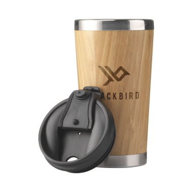 Logotrade promotional gift picture of: Tokyo 450 ml bamboo thermo cup