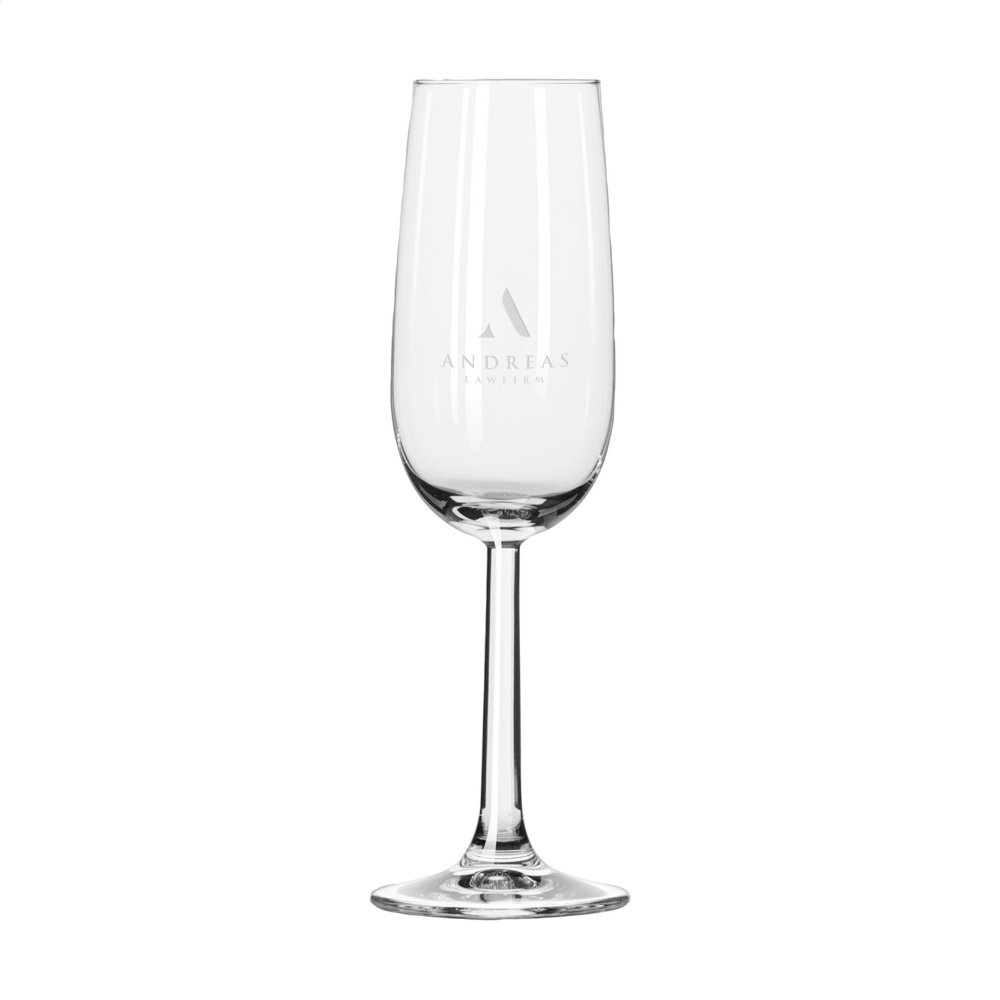 Logo trade corporate gifts image of: Bourgogne Champagne glass 170 ml