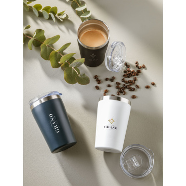 Logotrade business gifts photo of: Re-Steel RCS Recycled Coffee Mug 380 ml thermo cup