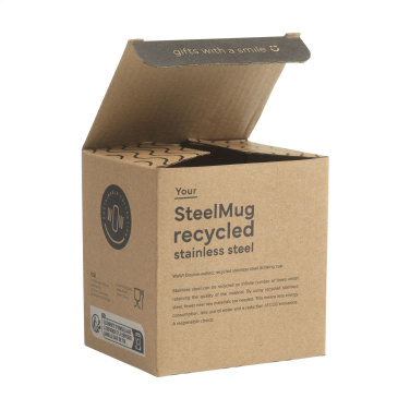 Logo trade promotional item photo of: SteelMug RCS Recycled Steel 220 ml