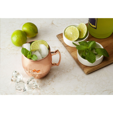 Logo trade promotional merchandise photo of: Cocktail RCS Recycled Cup 400 ml