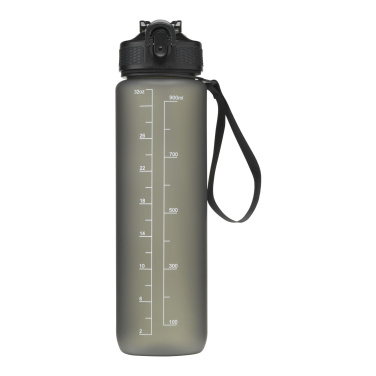 Logo trade advertising product photo of: AquaSport GRS Recycled Water Bottle 1,000 ml