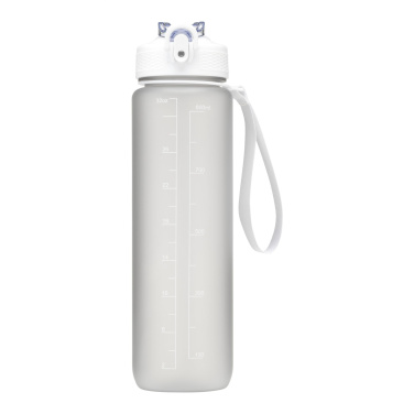 Logo trade promotional merchandise picture of: AquaSport GRS Recycled Water Bottle 1,000 ml