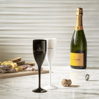 Logotrade promotional gift picture of: Lunaire Reusable Champagne Glass 150 ml