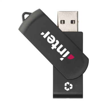 Logotrade promotional merchandise image of: USB Twist Recycle 64 GB