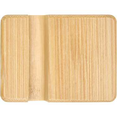 Logotrade promotional gift image of: Ebla bamboo phone stand