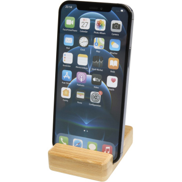 Logotrade business gift image of: Ebla bamboo phone stand