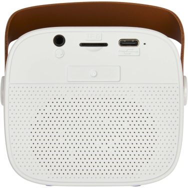 Logo trade corporate gift photo of: Diya 3W wireless recycled plastic speaker