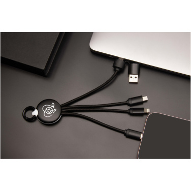 Logotrade promotional item image of: SCX.design C14 15W 5-in-1 charging cable