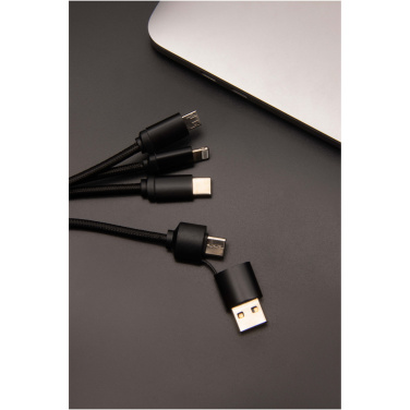 Logo trade promotional items picture of: SCX.design C14 15W 5-in-1 charging cable