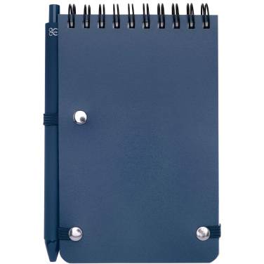 Logotrade promotional giveaways photo of: Thalaasa A6 hard cover ocean-bound notebook with ballpoint pen (black ink)