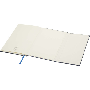 Logo trade corporate gifts picture of: Alejandra A5 recycled plastic hard cover notebook