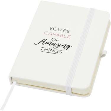 Logo trade promotional item photo of: Spectrum Plus A6 hard cover notebook