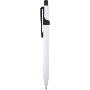 Logotrade corporate gift image of: Unica recycled plastic ballpoint pen (black ink)