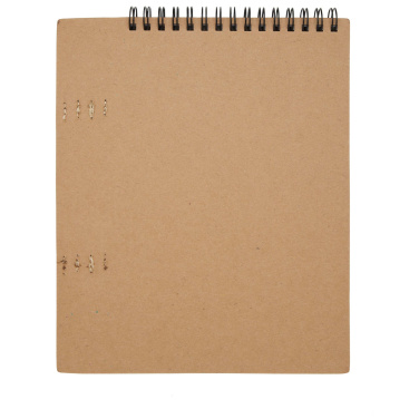 Logo trade promotional merchandise photo of: Doodle A5 spiral soft cover notebook and crayon set