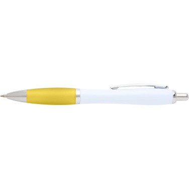 Logo trade promotional merchandise picture of: Nash recycled plastic ballpoint pen (black ink)