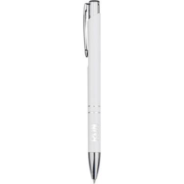 Logotrade promotional merchandise photo of: Moneta recycled aluminium ballpoint pen (blue ink)