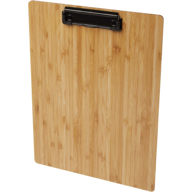 Logo trade promotional merchandise photo of: Tavula bamboo clipboard