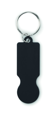 Logotrade advertising products photo of: Key ring with trolley token