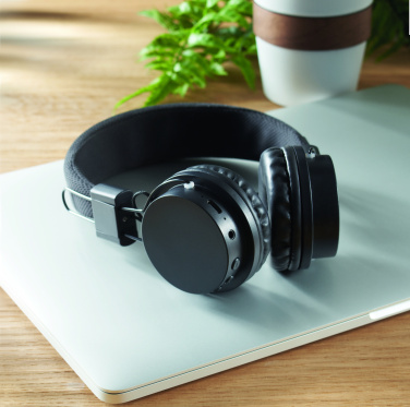 Logotrade corporate gifts photo of: ABS wireless foldable headphone